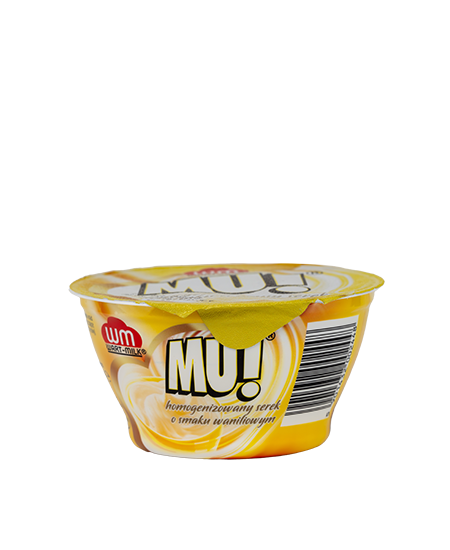 MU! Vanilla homogenized cheese